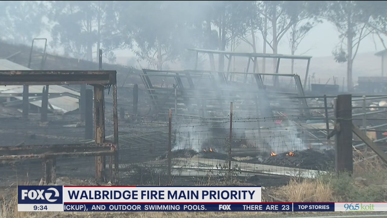 LNU Lightning Complex Fires increases in size