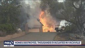 Thousands evacuated in Vacaville