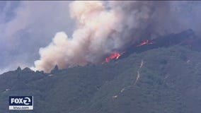LNU Lightning Complex fires have destroyed dozens of homes
