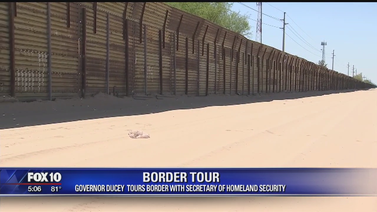 Gov. Ducey to tour US/Mexico border with homeland secretary
