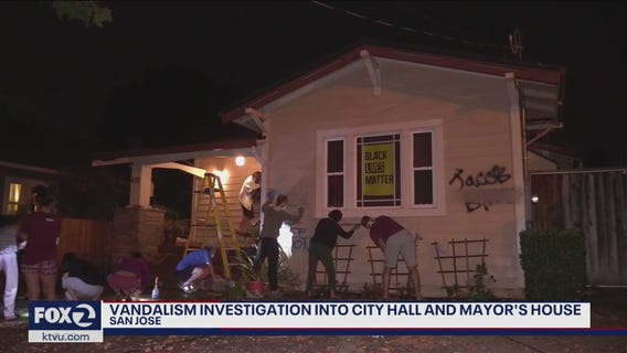 Police arrest vandal suspected of hitting San Jose city hall and Mayor Sam Liccardo's home