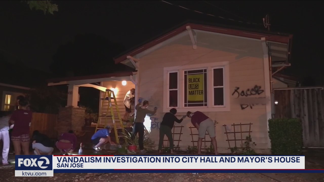 Police arrest vandal suspected of hitting San Jose city hall and Mayor Sam Liccardo's home