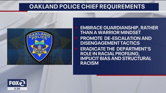 Oakland establishes long list of requirements for its next police chief
