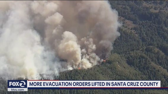 More evacuation orders lifted in Santa Cruz County