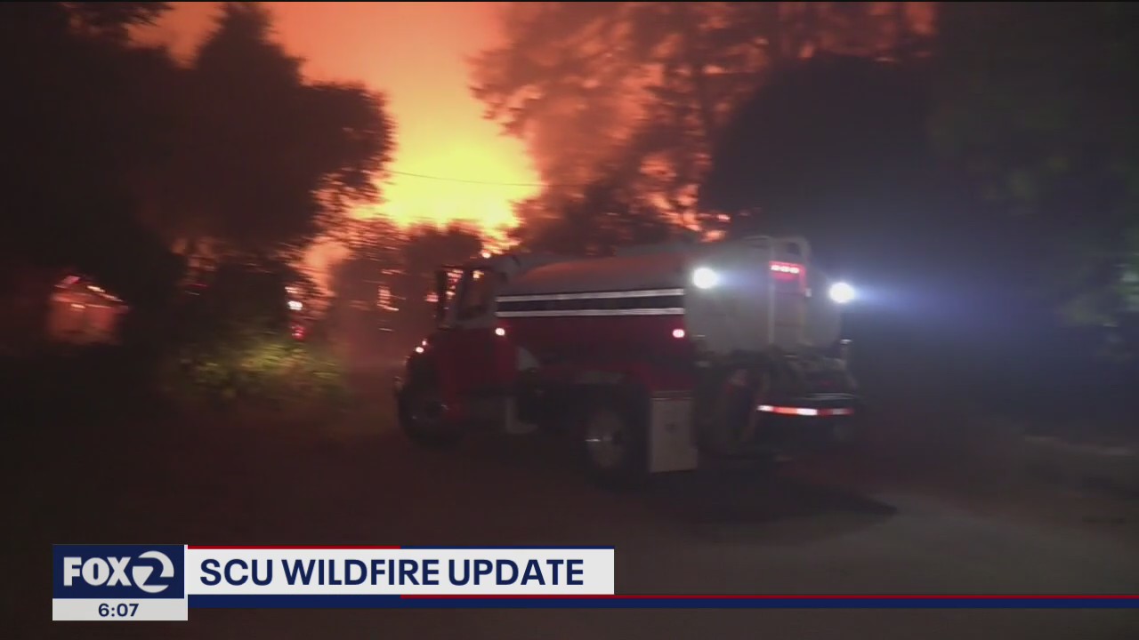 SCU wildfire update