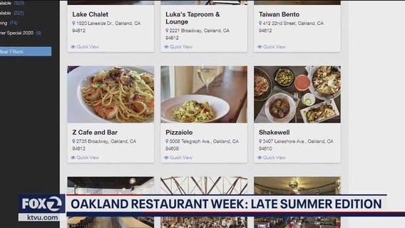 Oakland Restaurant Week returns