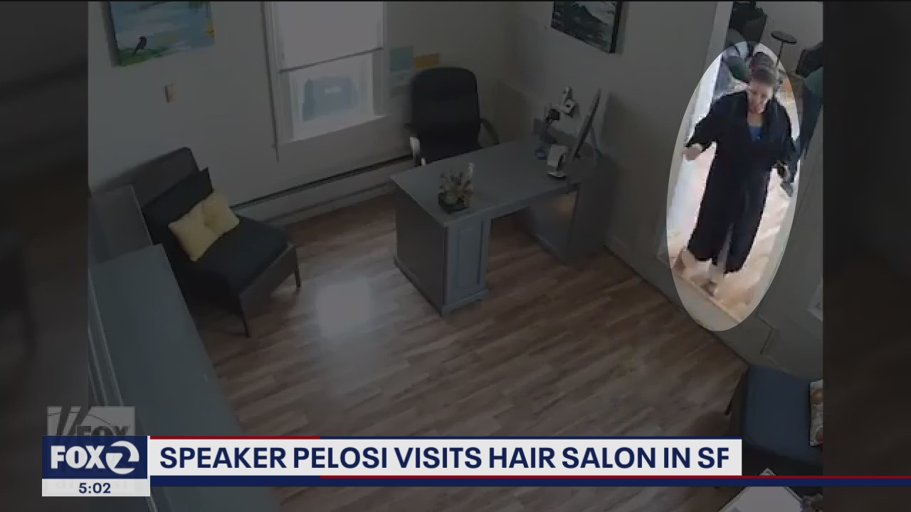 Pelosi apparently violates COVID-19 rules to visit salon