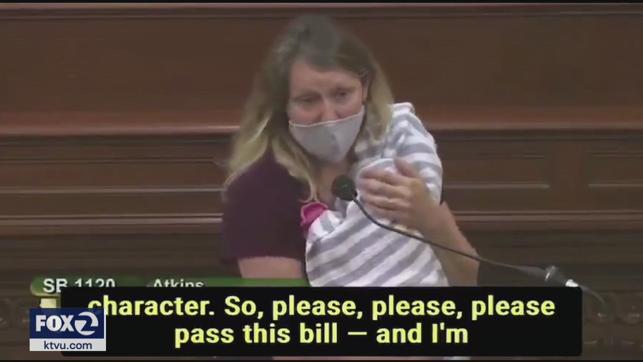 East Bay lawmaker who brought newborn to vote says working families not valued enough