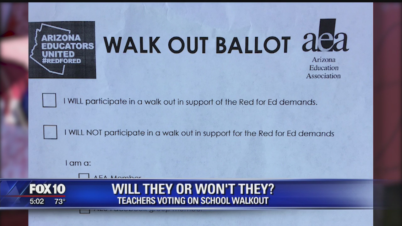 Arizona schools, parents plan for possible teacher strike