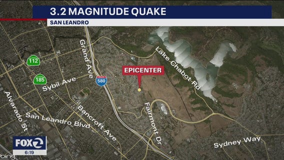 3.2 magnitude earthquake hits San Leandro