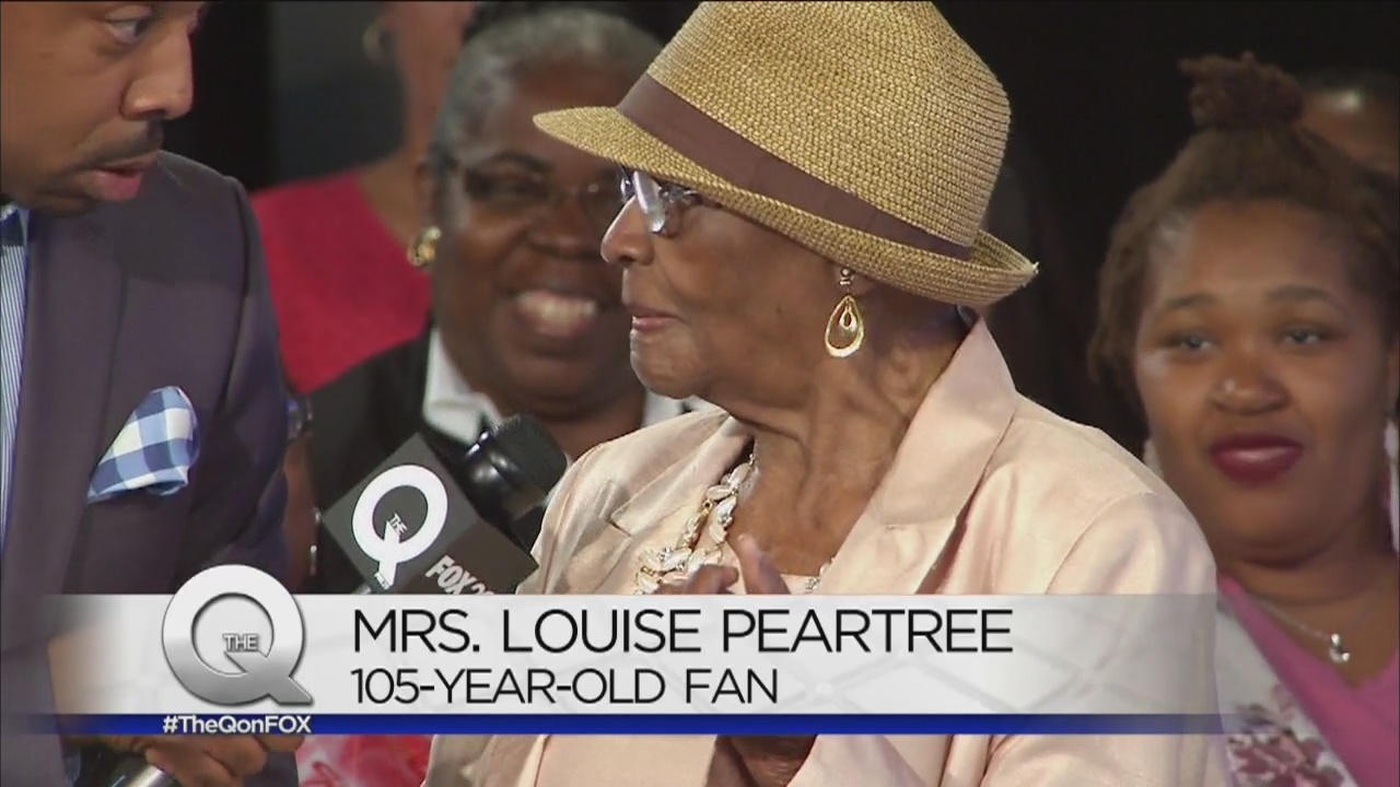 105-year-old shares the secret to a long life!