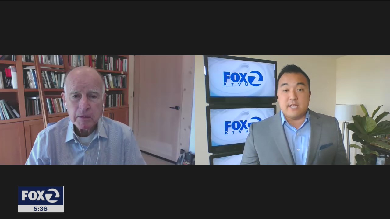 Catching up with former California Gov. Jerry Brown