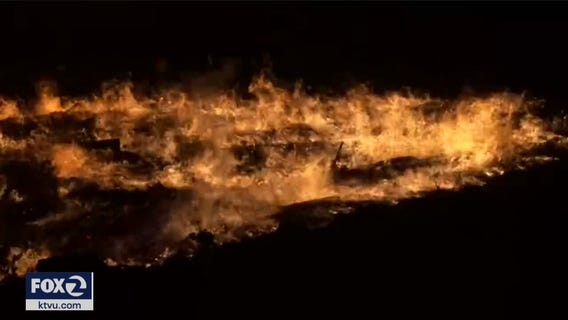 Glass Fire explodes to 1,500 acres