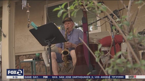 Livermore Veteran has played music on his front porch for over 150 straight days