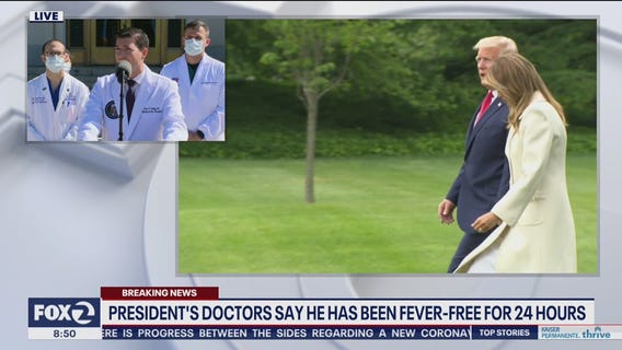 President Trump's doctors give update on his condition