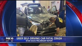 Feds: Uber self-driving SUV saw pedestrian but didn't brake