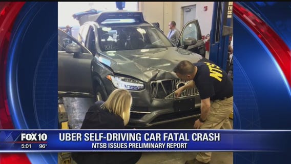 Feds: Uber self-driving SUV saw pedestrian but didn't brake