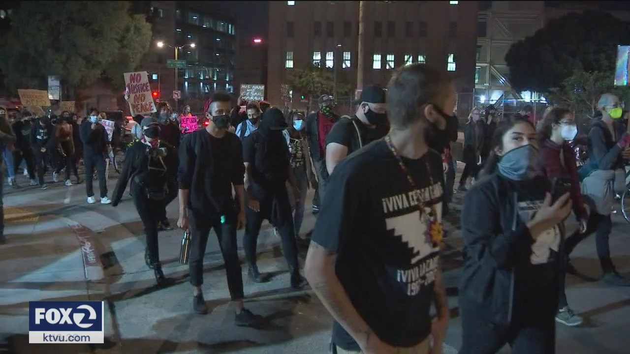 Protesters march over deadly SFPD shooting