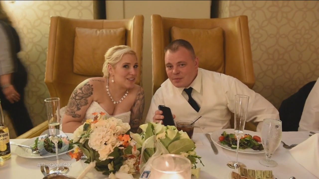 The Q crashes Chris and Sarah's Wedding