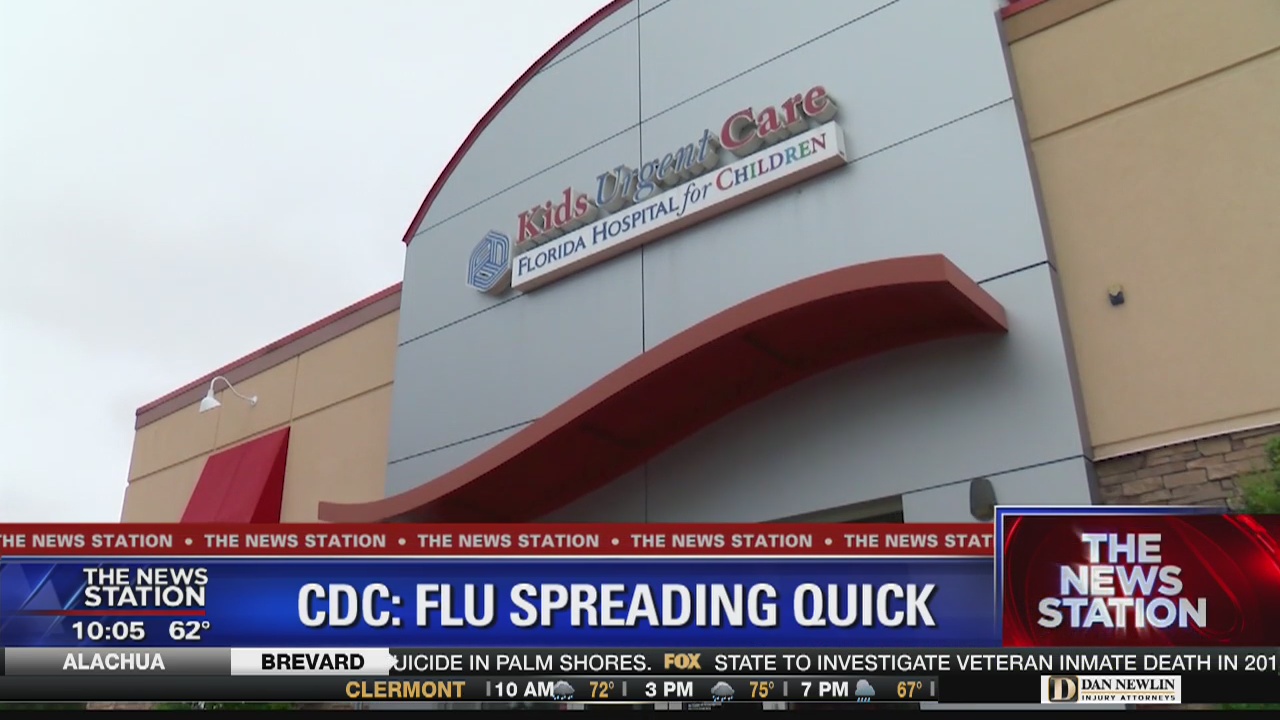 Flu cases rising fast in Florida