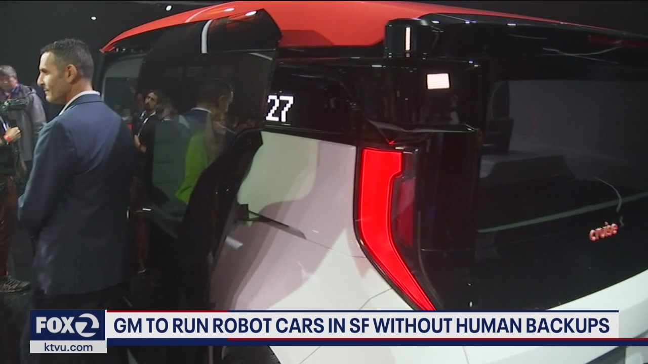 Cruise to run robotic cars in San Francisco without human backups