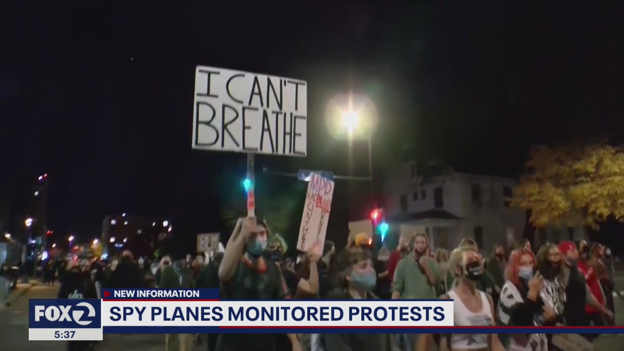 Military spy plane focused on home of California National Guard head instead of protests