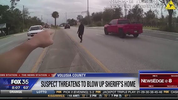 Man threatens to blow up sheriff's home, deputies say