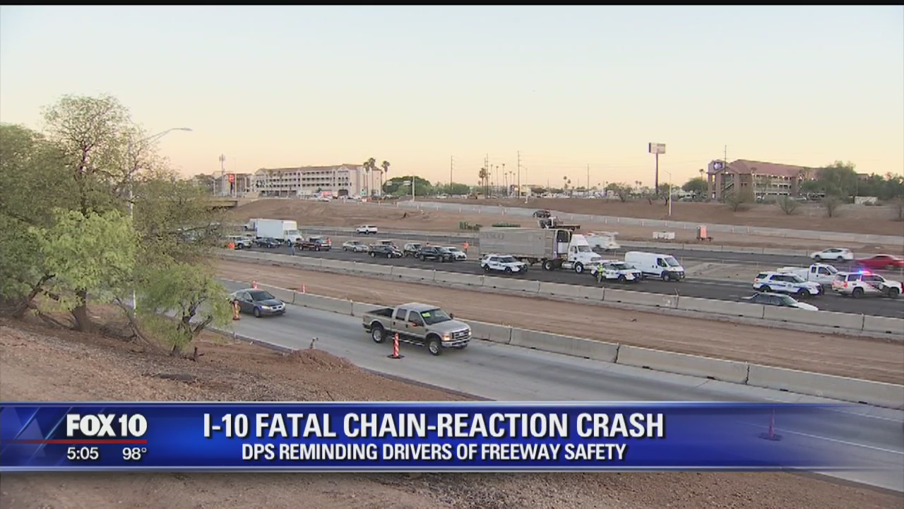 I-10 reopens in Phoenix following deadly crash | FOX 10 Phoenix
