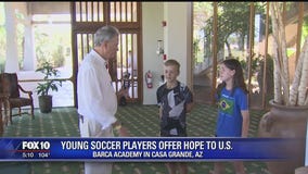 Barca Academy soccer players in Casa Grande offer hope to U.S.