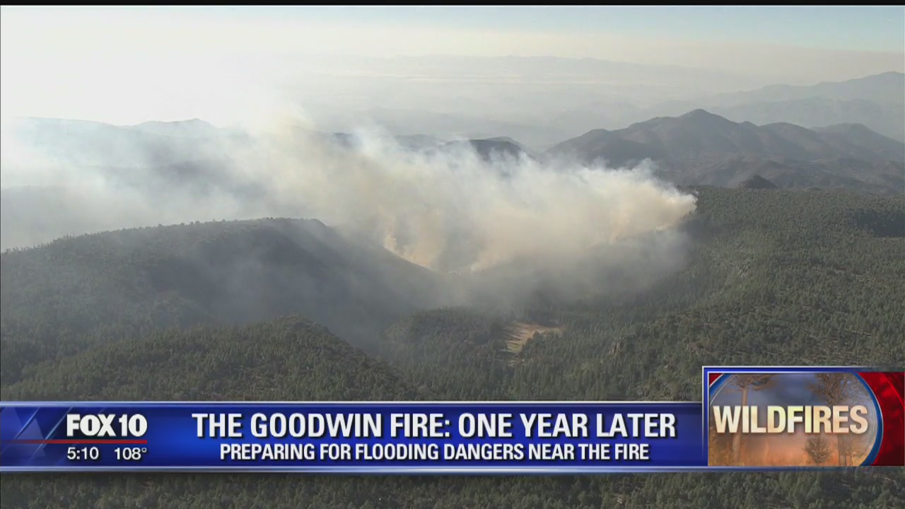 One year anniversary of Goodwin Fire