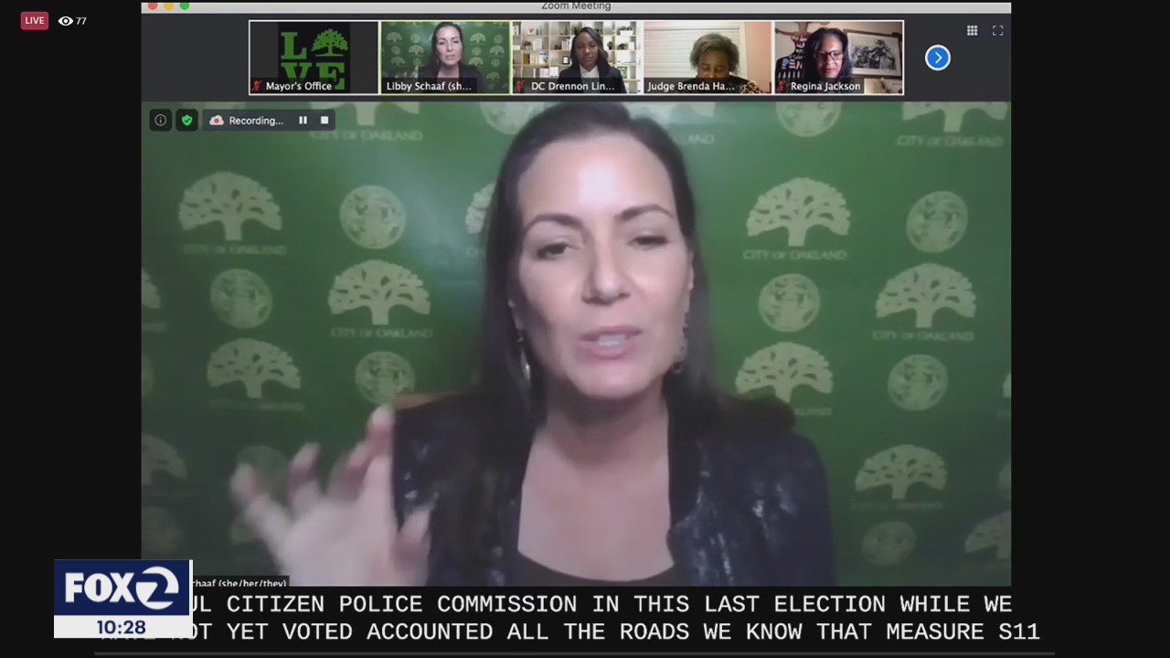 Mayor Schaaf holds online forum with four OPD Chief finalists