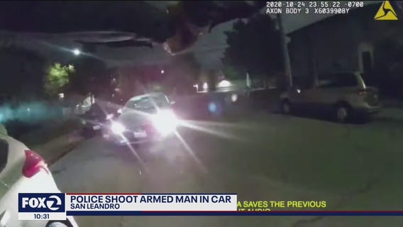 San Leandro police release footage of Oct 24 officer-involved shooting