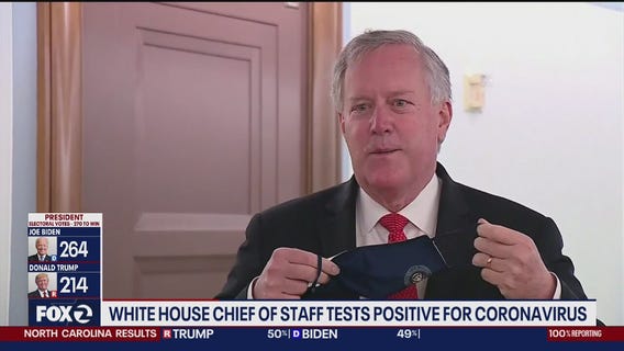 Mark Meadows diagnosed with COVID-19
