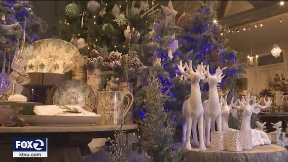 Filoli of Woodside decked out for the holidays