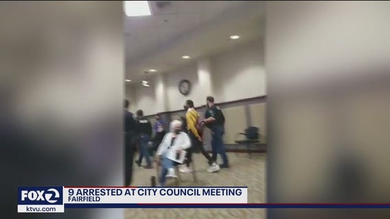 Fairfield police release body camera footage following arrests at City Council meeting