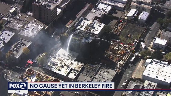 Fire at Berkeley construction site still flaring up