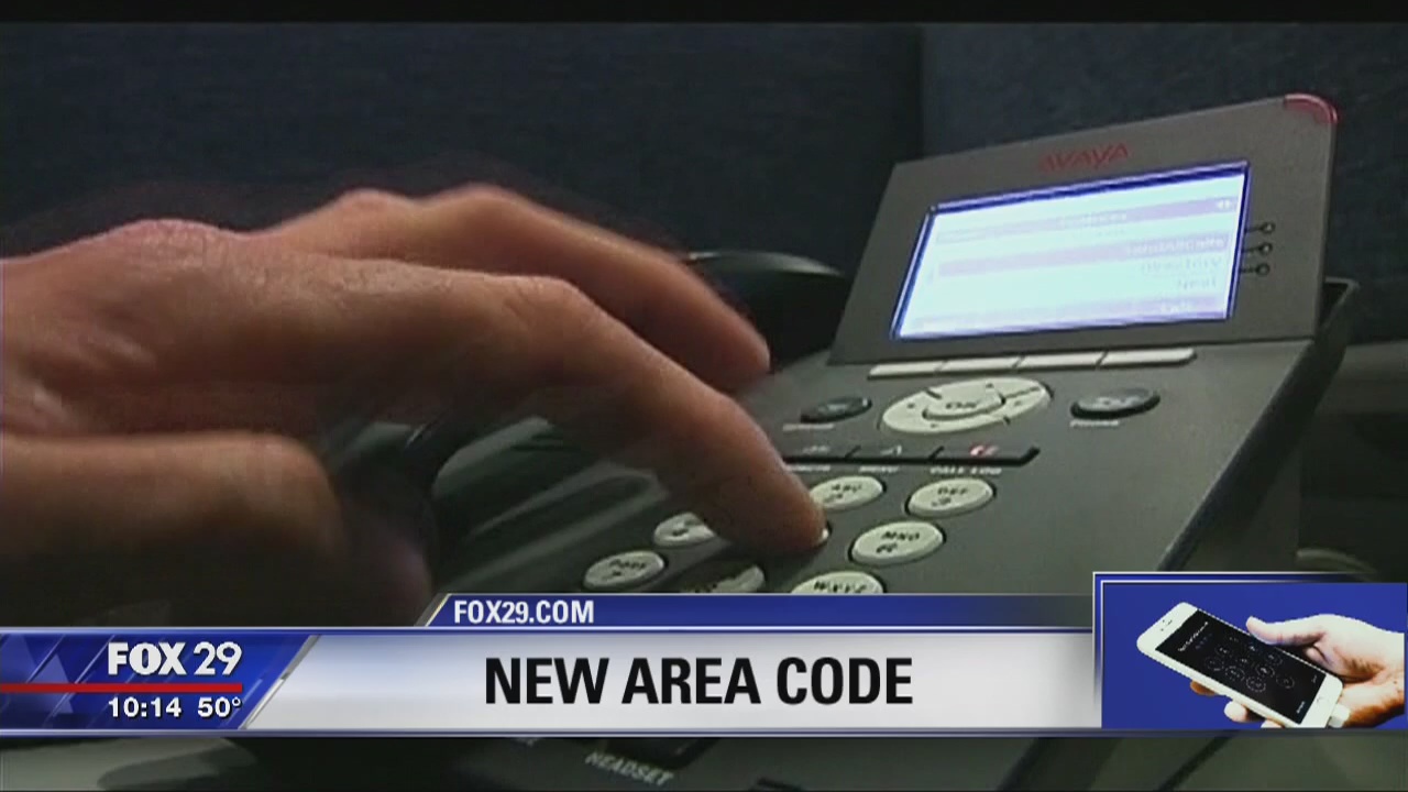 Philadelphia area to get new area code | FOX 29 Philadelphia
