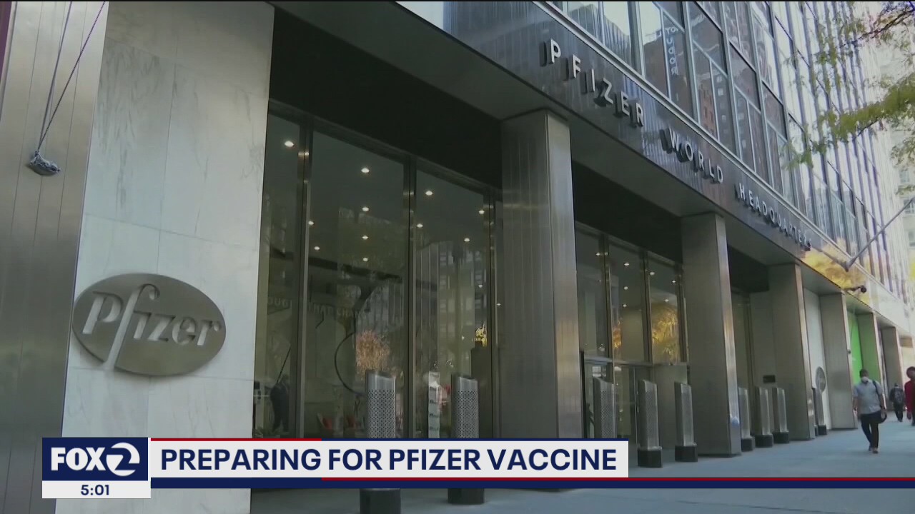 Bay Area health officials prepare for the first batches of Pfizer's coronavirus vaccine