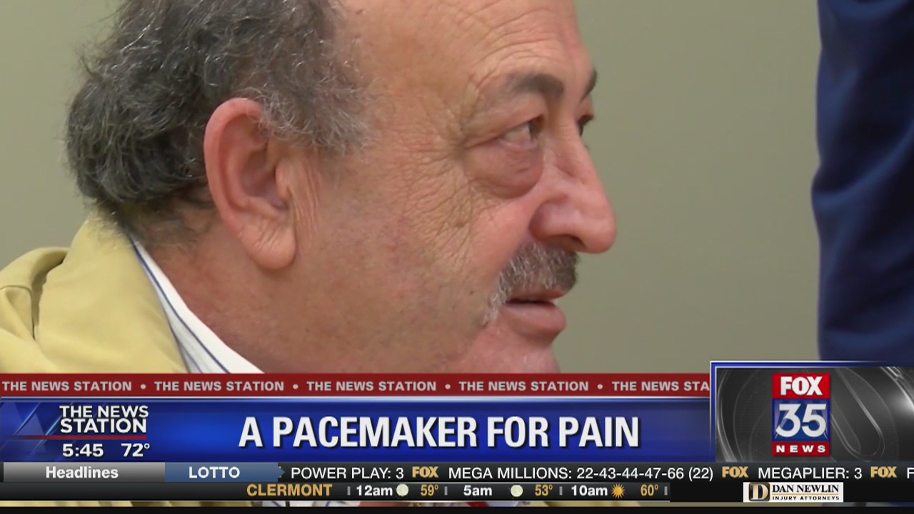 Florida man receives implant to manage back pain