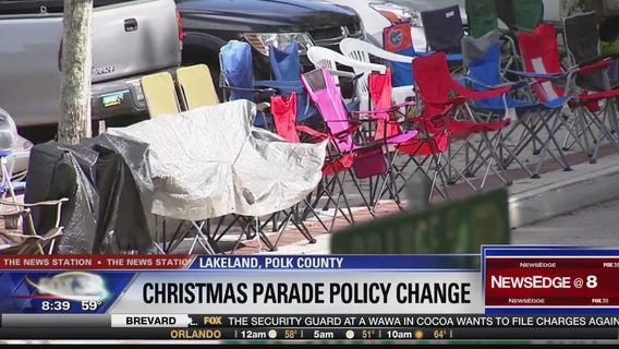Policy change for Christmas parade in Lakeland