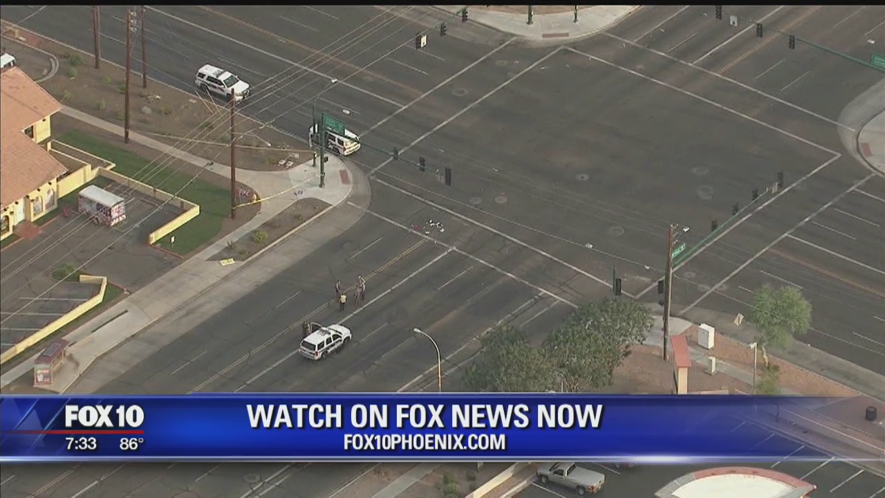 Phoenix police: Girl critically injured in hit-and-run crash | FOX 10 ...