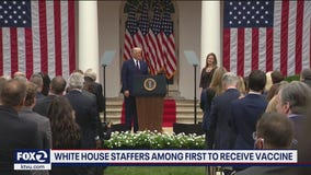 White House staffers among the first to get coronavirus vaccine