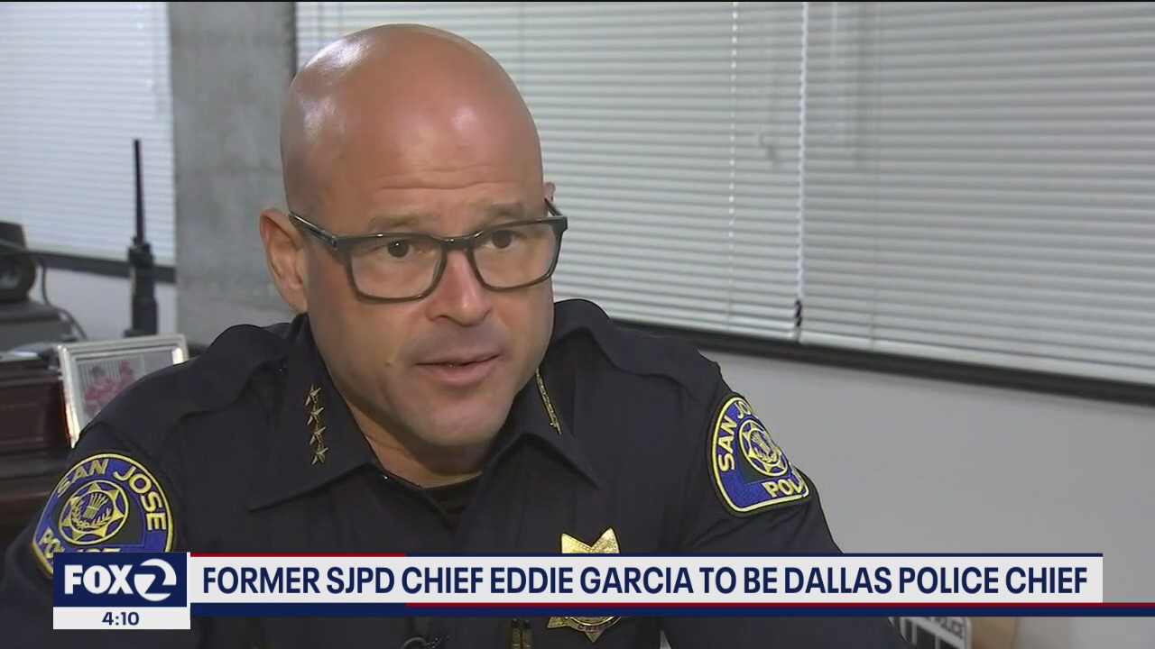 Former SJPD Chief Eddie Garcia to be Dallas police chief