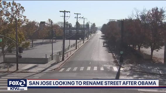 San Jose looking to rename street after former President Obama