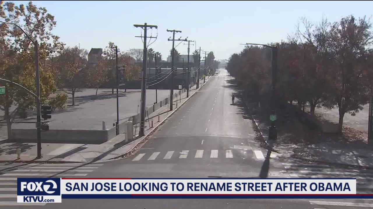 San Jose looking to rename street after former President Obama
