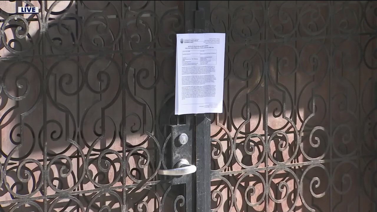 SF Dept. of Public Health issues notice of violation to businesses promoting New Year's Eve parties