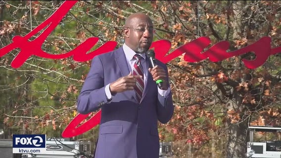 Georgia run-off election results in a major shift of power