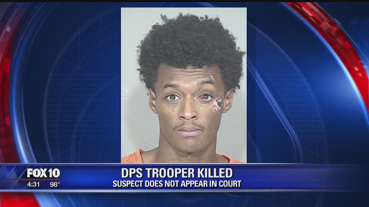 Not-guilty plea entered for man in fatal shooting of Arizona trooper ...