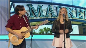 Vinnie Paolizzi and Katie Byrne Perform "Talk To You"