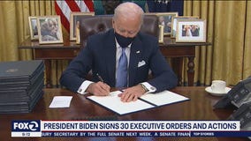 President Biden begins setting agenda through executive orders